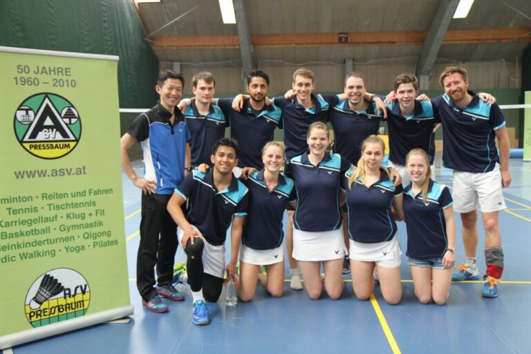 ASV Pressbaum-Badminton ist wieder erstklassig